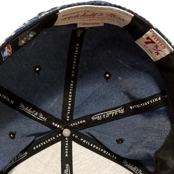 Boston Celtics NBA Mitchell and Ness Fitted Hat Size 7 5/8 - Picture 4 of 5